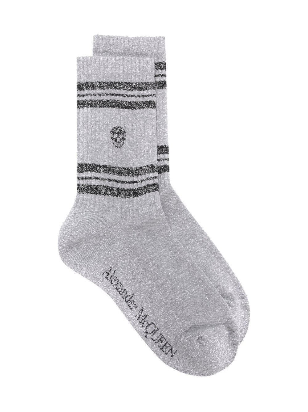 Alexander McQueen-OUTLET-SALE-Alexander McQueen Skull Logo Socks-ARCHIVIST