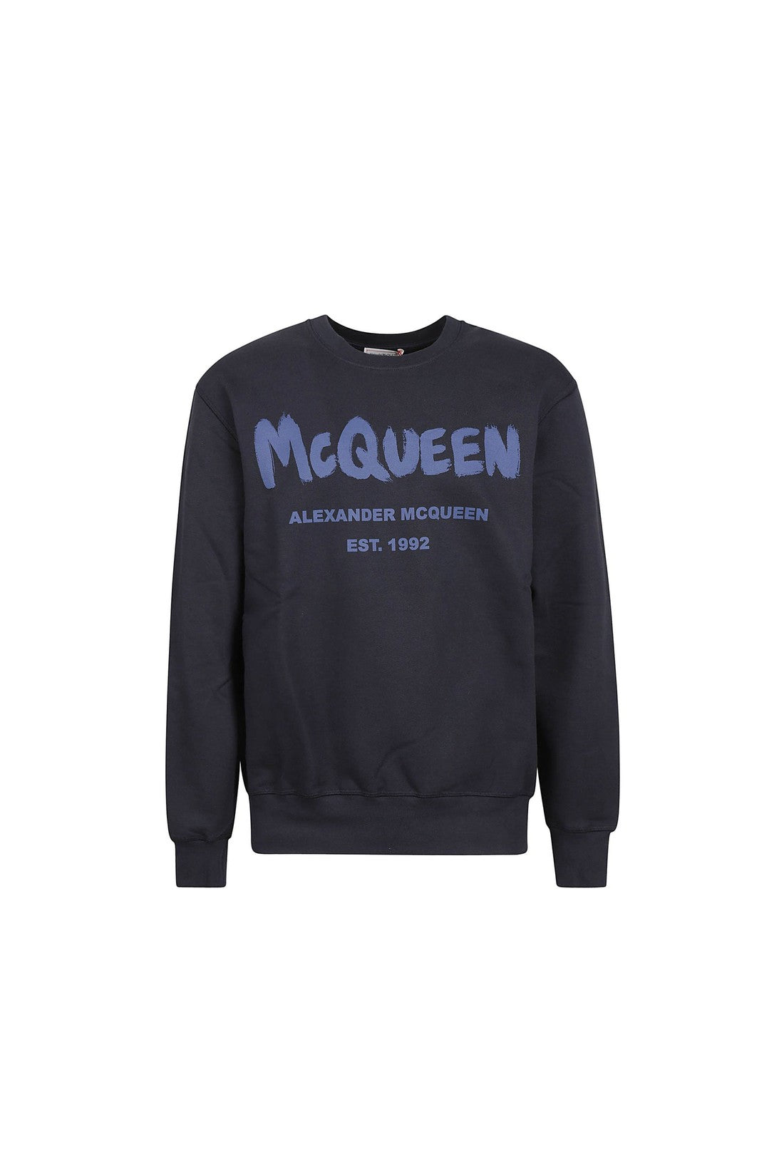 ALEXANDER MCQUEEN-OUTLET-SALE-Alexander Mcqueen Cotton Logo Sweatshirt-ARCHIVIST