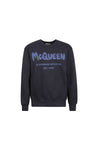 Alexander McQueen-OUTLET-SALE-Alexander Mcqueen Cotton Logo Sweatshirt-ARCHIVIST