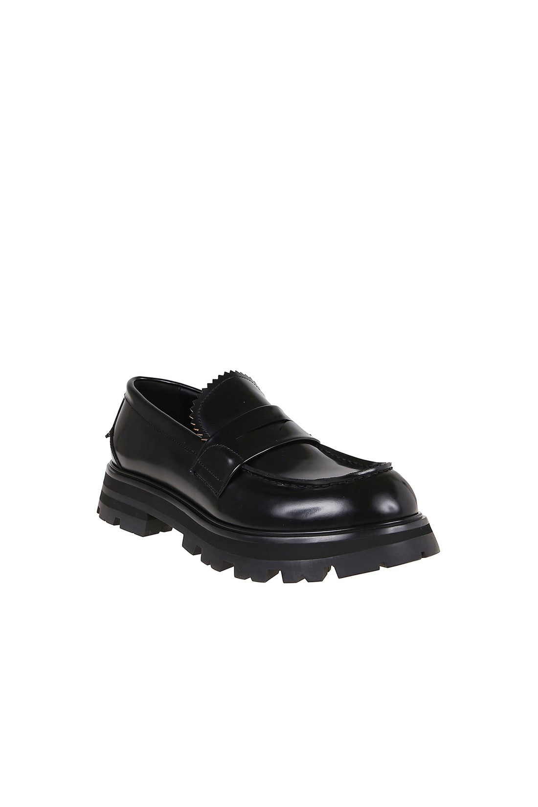 ALEXANDER MCQUEEN-OUTLET-SALE-Alexander Mcqueen Leather Loafers-ARCHIVIST