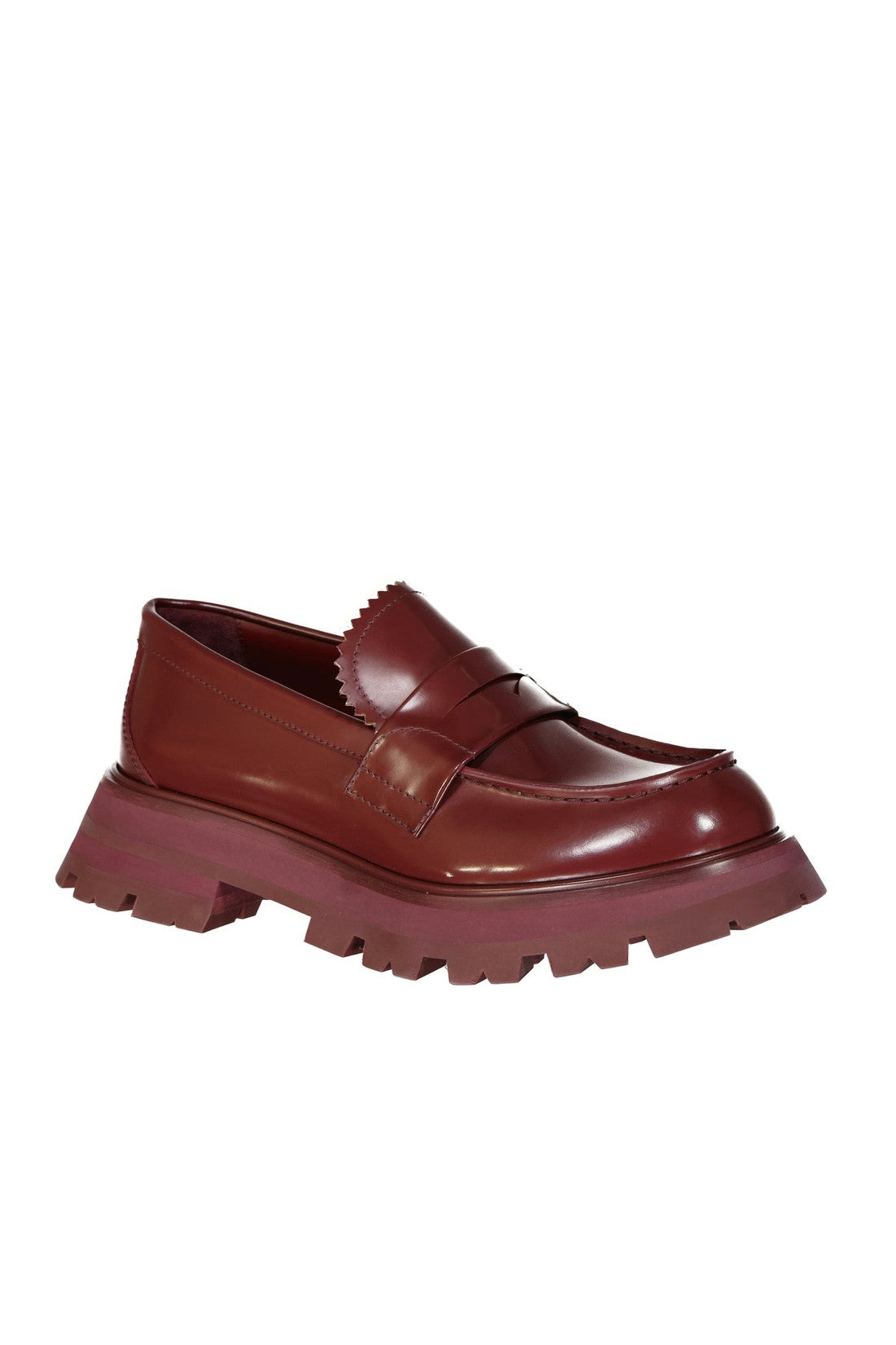 ALEXANDER MCQUEEN-OUTLET-SALE-Alexander Mcqueen Leather Loafers-ARCHIVIST