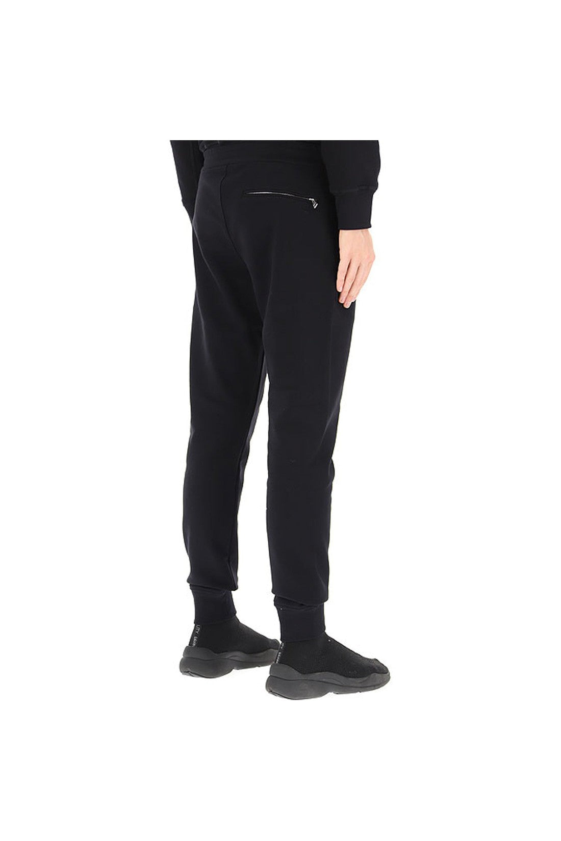 ALEXANDER MCQUEEN-OUTLET-SALE-Alexander Mcqueen Logo Cotton Pants-ARCHIVIST