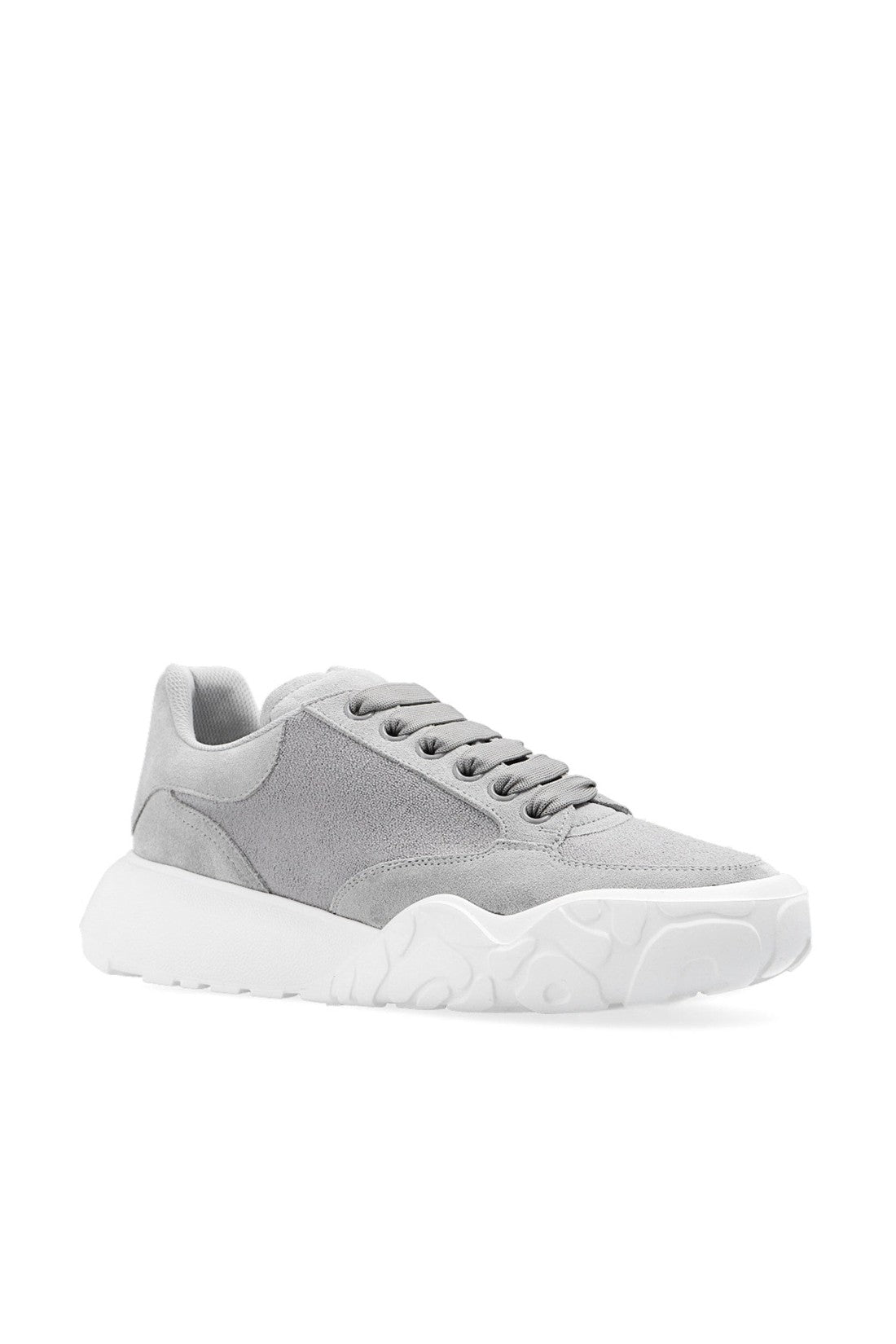 ALEXANDER MCQUEEN-OUTLET-SALE-Alexander Mcqueen Suede Logo Sneakers-ARCHIVIST