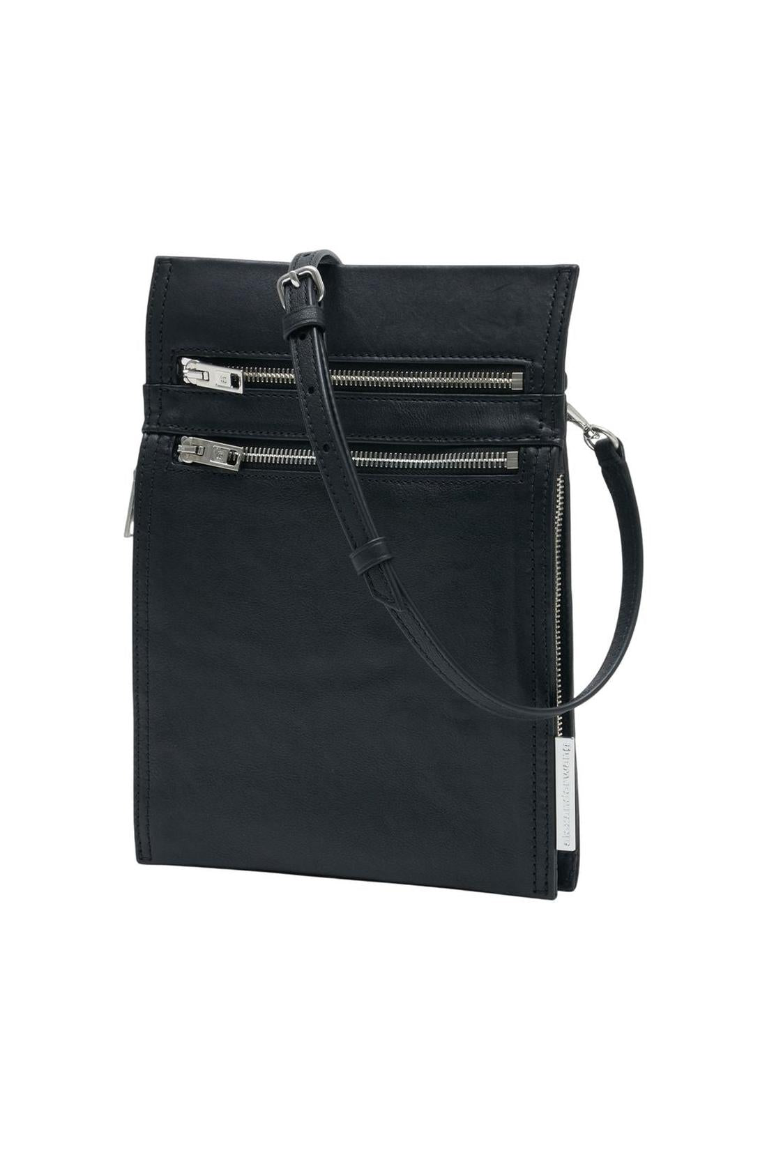 Axis Schultertasche - Alexander Wang - Leder - Schwarz-Taschen-Alexander Wang-ARCHIVIST