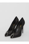 SAINT LAURENT-OUTLET-SALE-Alix pumps in silk satin-ARCHIVIST