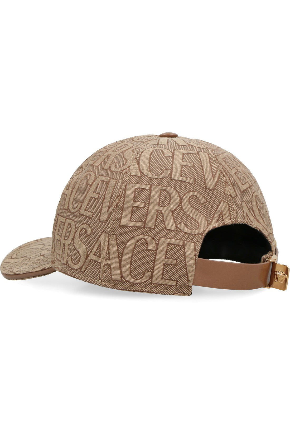 Versace-OUTLET-SALE-All over logo baseball cap-ARCHIVIST