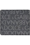 Dolce & Gabbana-OUTLET-SALE-All-over logo wallet-ARCHIVIST