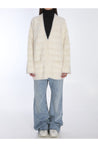 BALENCIAGA-OUTLET-SALE-Allover Furry cardigan-ARCHIVIST