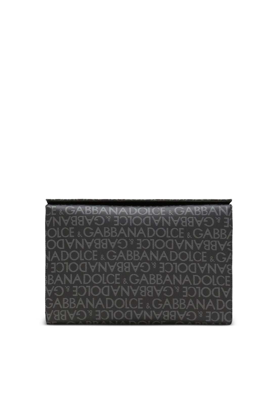 Dolce & Gabbana-OUTLET-SALE-Allover Logo Shoulder Bag-ARCHIVIST