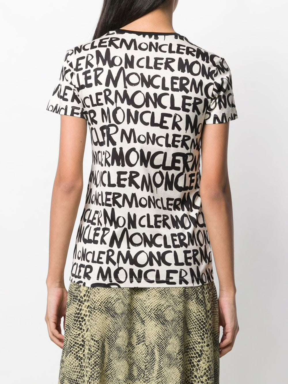 Moncler-OUTLET-SALE-Allover Logo T-Shirt-ARCHIVIST