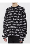 BALENCIAGA-OUTLET-SALE-Allover Logo sweater-ARCHIVIST