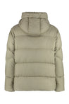 Ten c-OUTLET-SALE-Alpine hooded nylon down jacket-ARCHIVIST