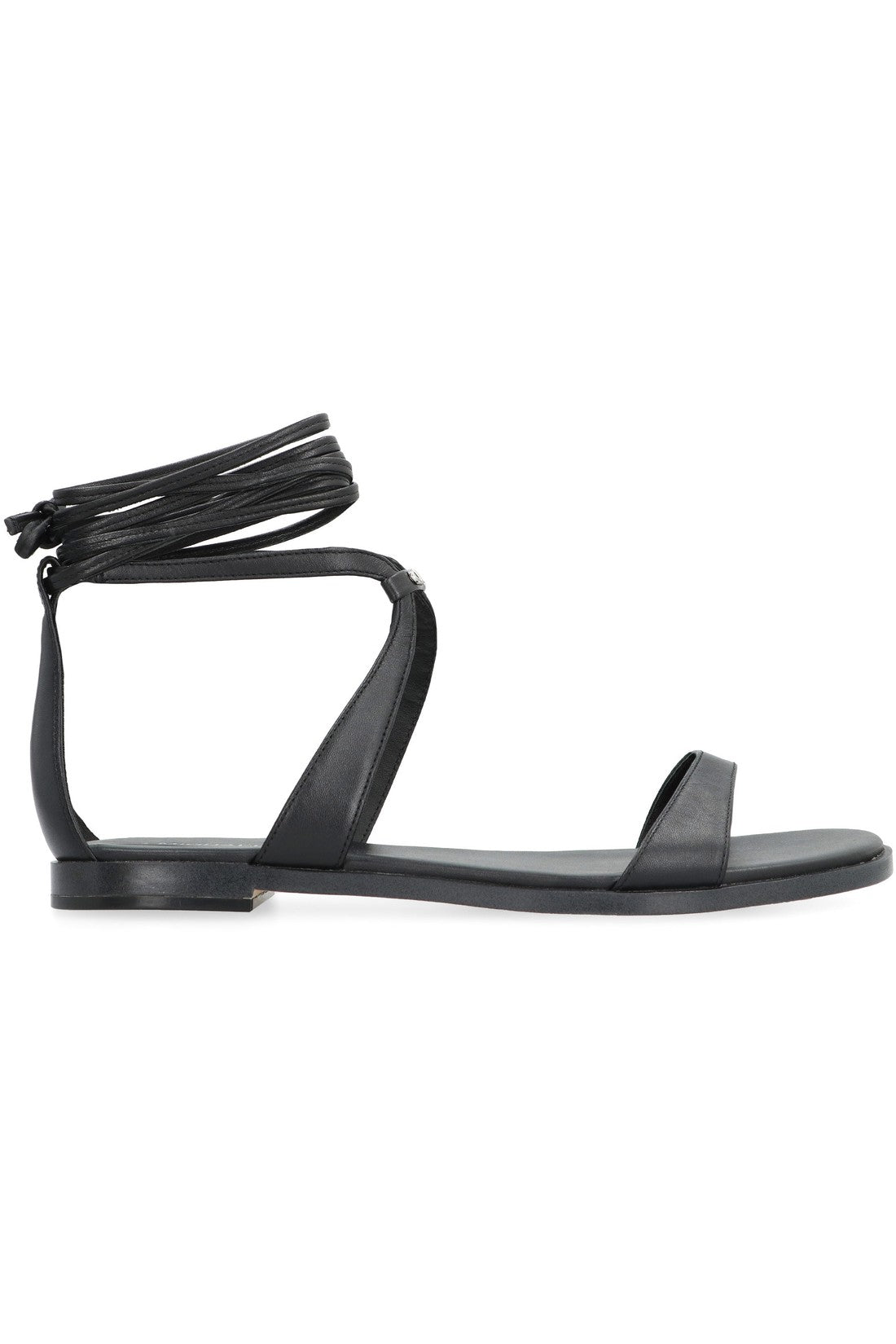 MICHAEL MICHAEL KORS-OUTLET-SALE-Amara Leather flat sandals-ARCHIVIST