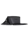 Longchamp-OUTLET-SALE-Amazone Rock leather shoulder bag-ARCHIVIST