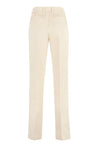 Piralo-OUTLET-SALE-Ambra cotton-linen trousers-ARCHIVIST