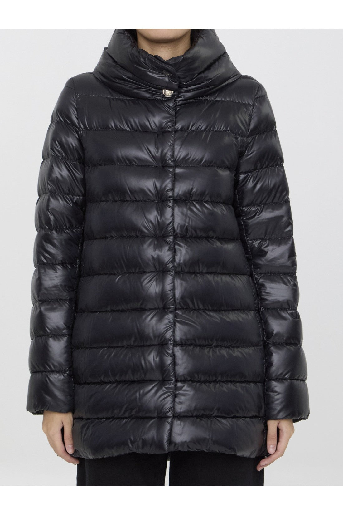 HERNO-OUTLET-SALE-Amelia down jacket in nylon-ARCHIVIST