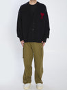 Ami Paris-OUTLET-SALE-Ami De Coeur Cardigan-ARCHIVIST