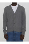 AMI PARIS-OUTLET-SALE-Ami De Coeur cardigan-ARCHIVIST