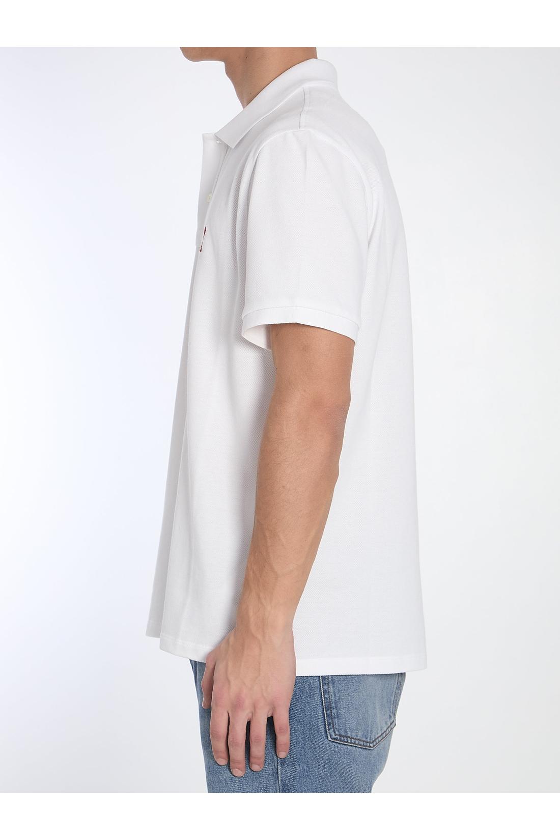 Ami paris-OUTLET-SALE-Ami De Coeur polo shirt-ARCHIVIST