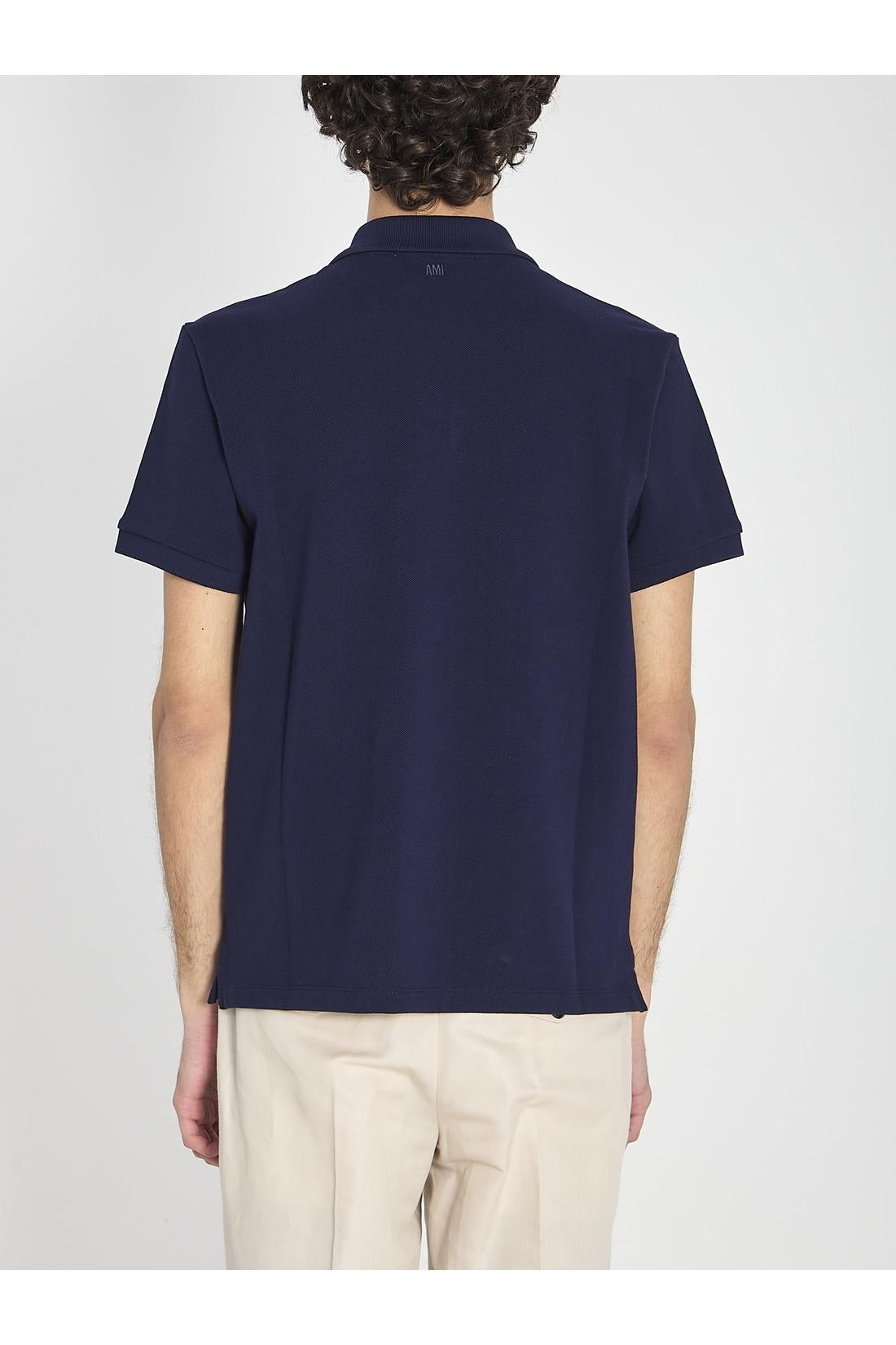 Ami De Coeur polo shirt-Shirts-Ami Paris-ARCHIVIST