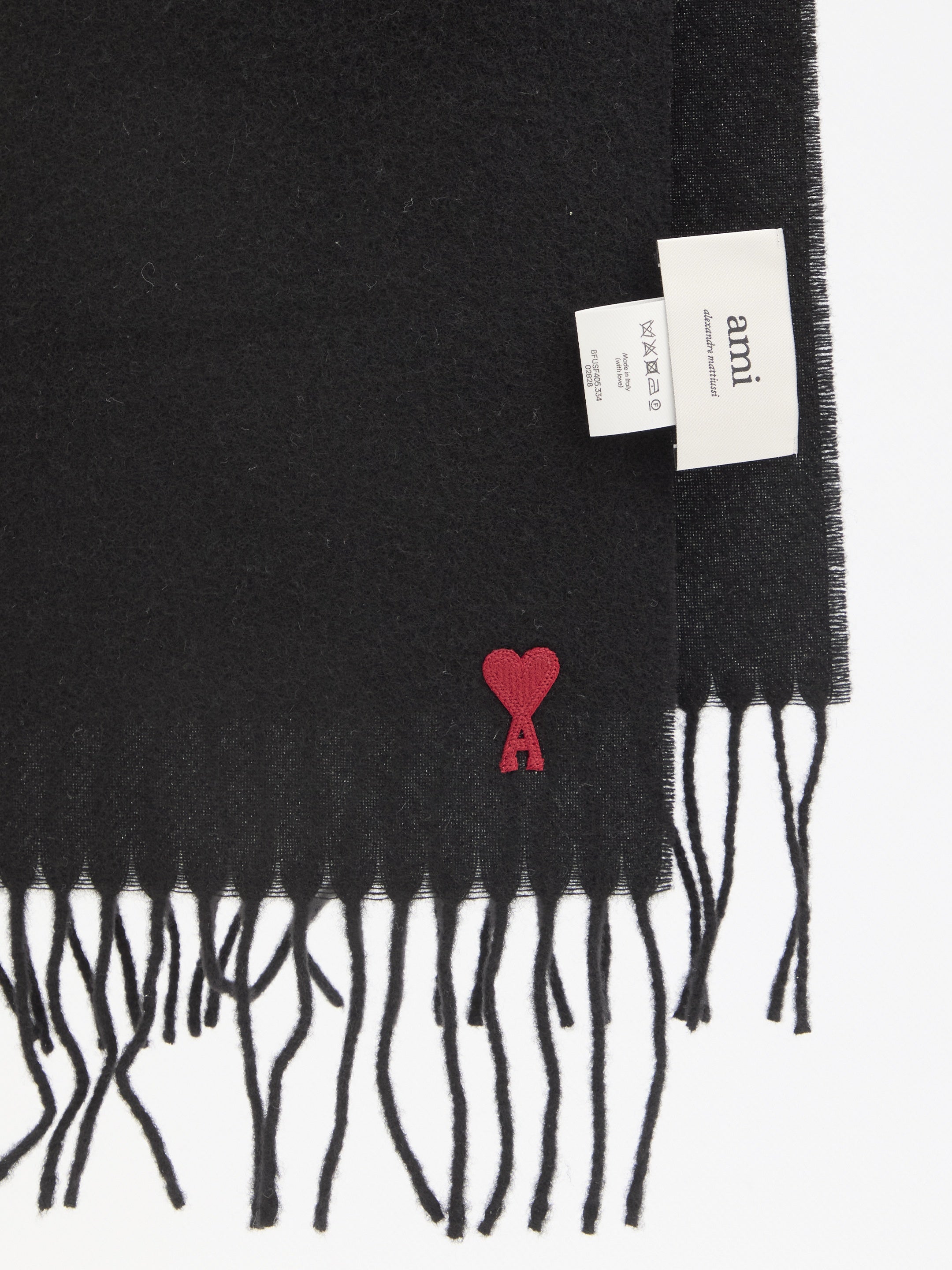 AMI PARIS-OUTLET-SALE-Ami De Coeur scarf-ARCHIVIST