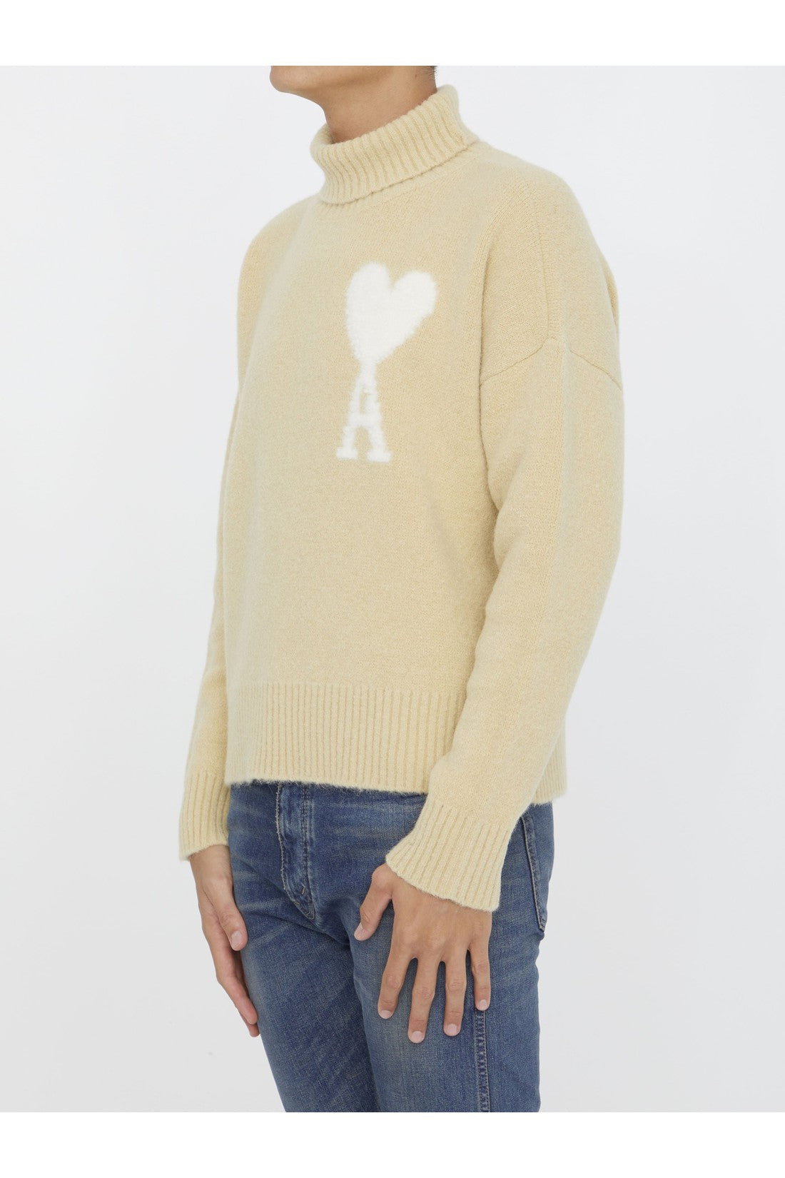 AMI PARIS-OUTLET-SALE-Ami De Coeur sweater-ARCHIVIST