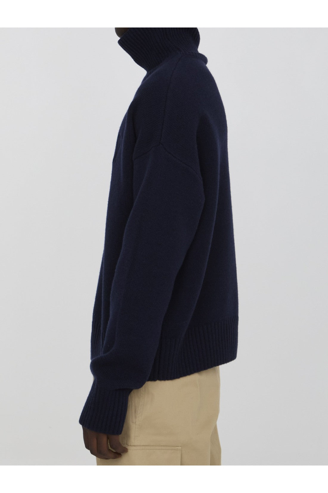 AMI PARIS-OUTLET-SALE-Ami De Coeur sweater-ARCHIVIST