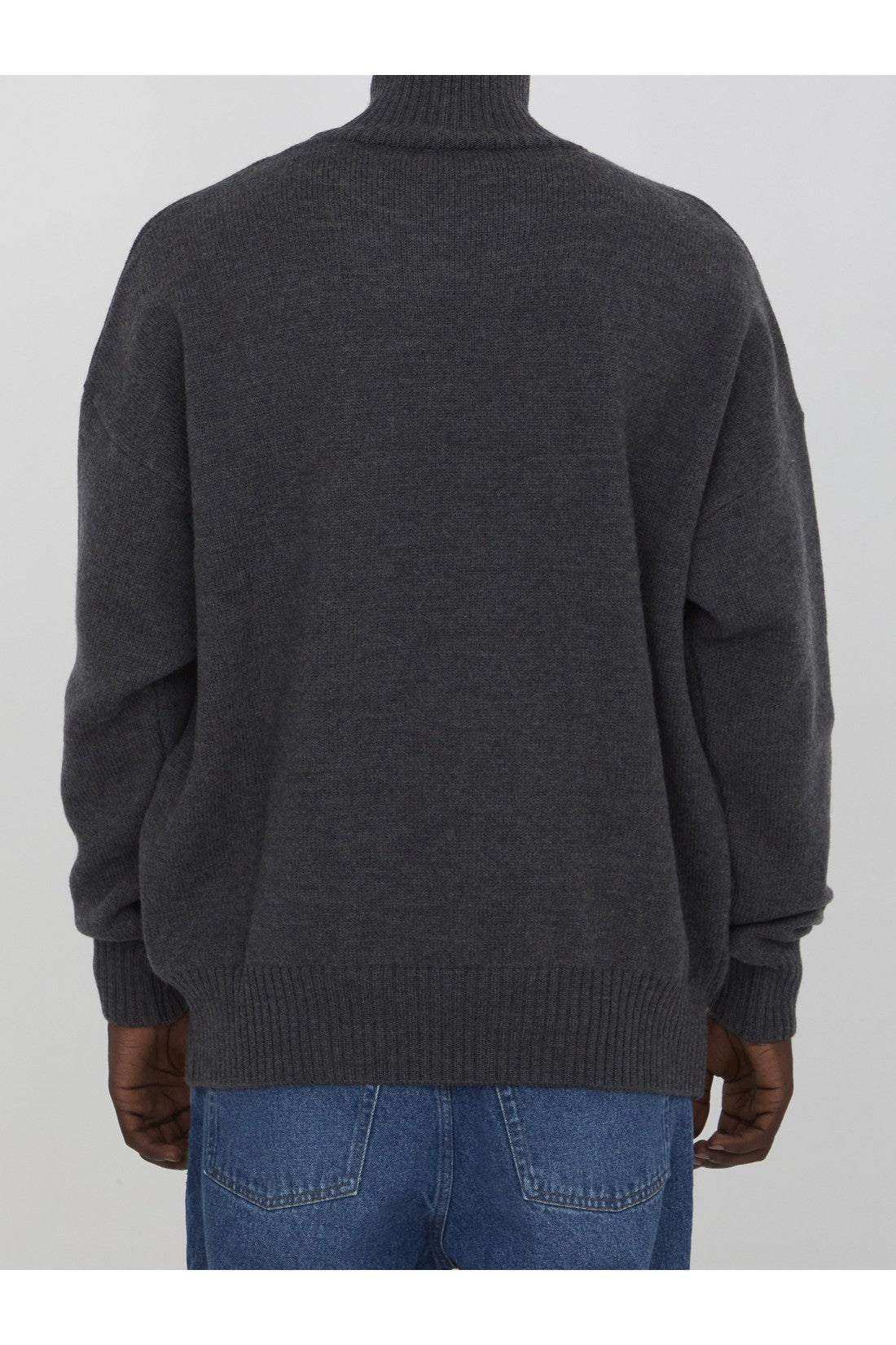 AMI PARIS-OUTLET-SALE-Ami De Coeur sweater-ARCHIVIST