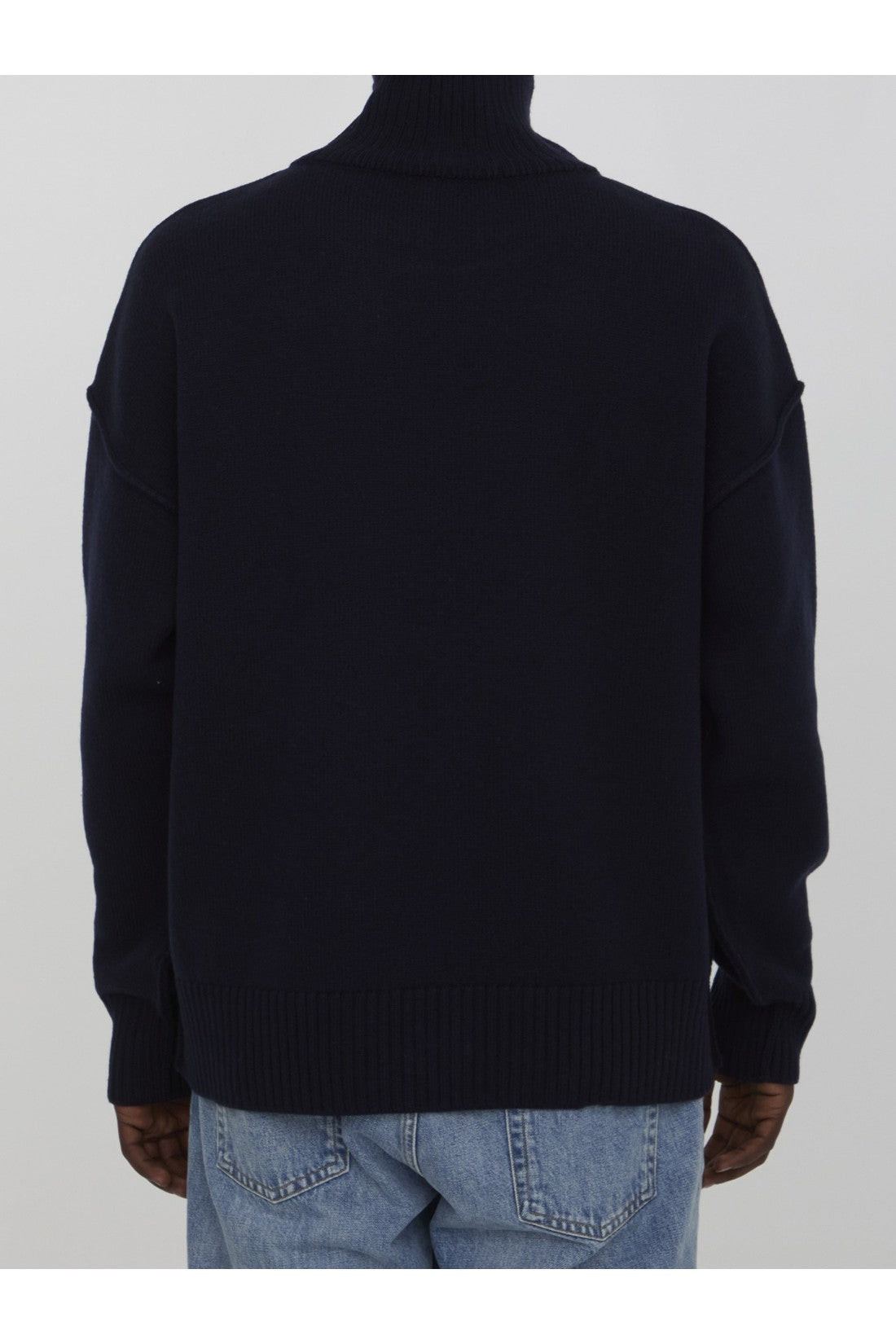 AMI PARIS-OUTLET-SALE-Ami De Coeur sweater-ARCHIVIST