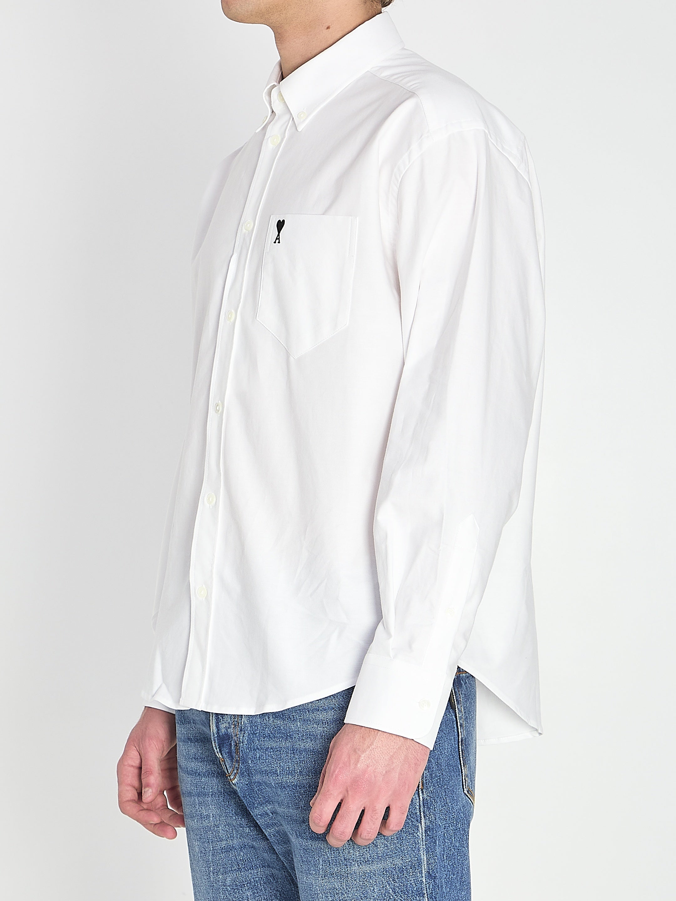 Ami de Coeur boxy shirt-Ami Paris-Sale