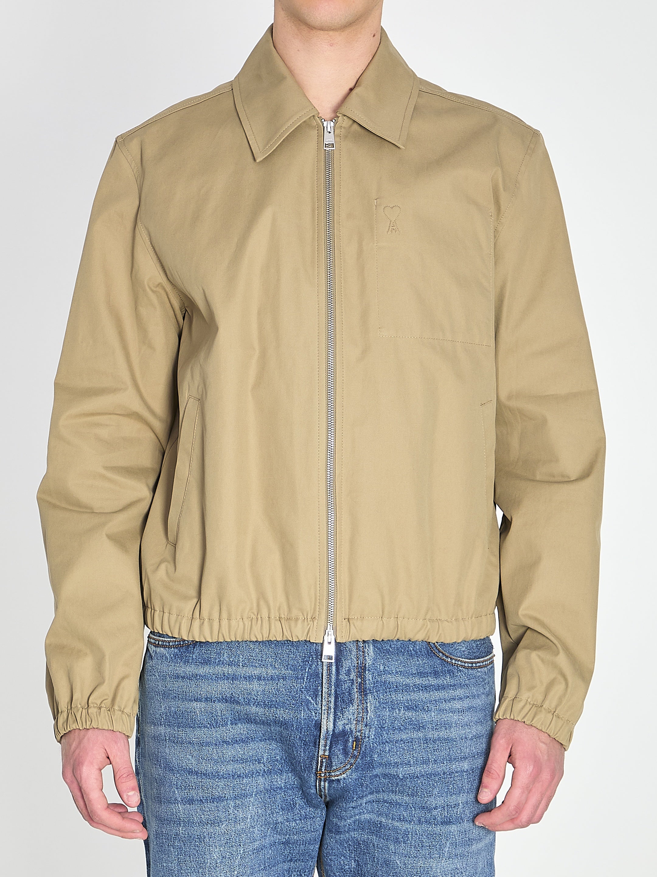 Ami de Coeur zip jacket-Ami Paris-Sale