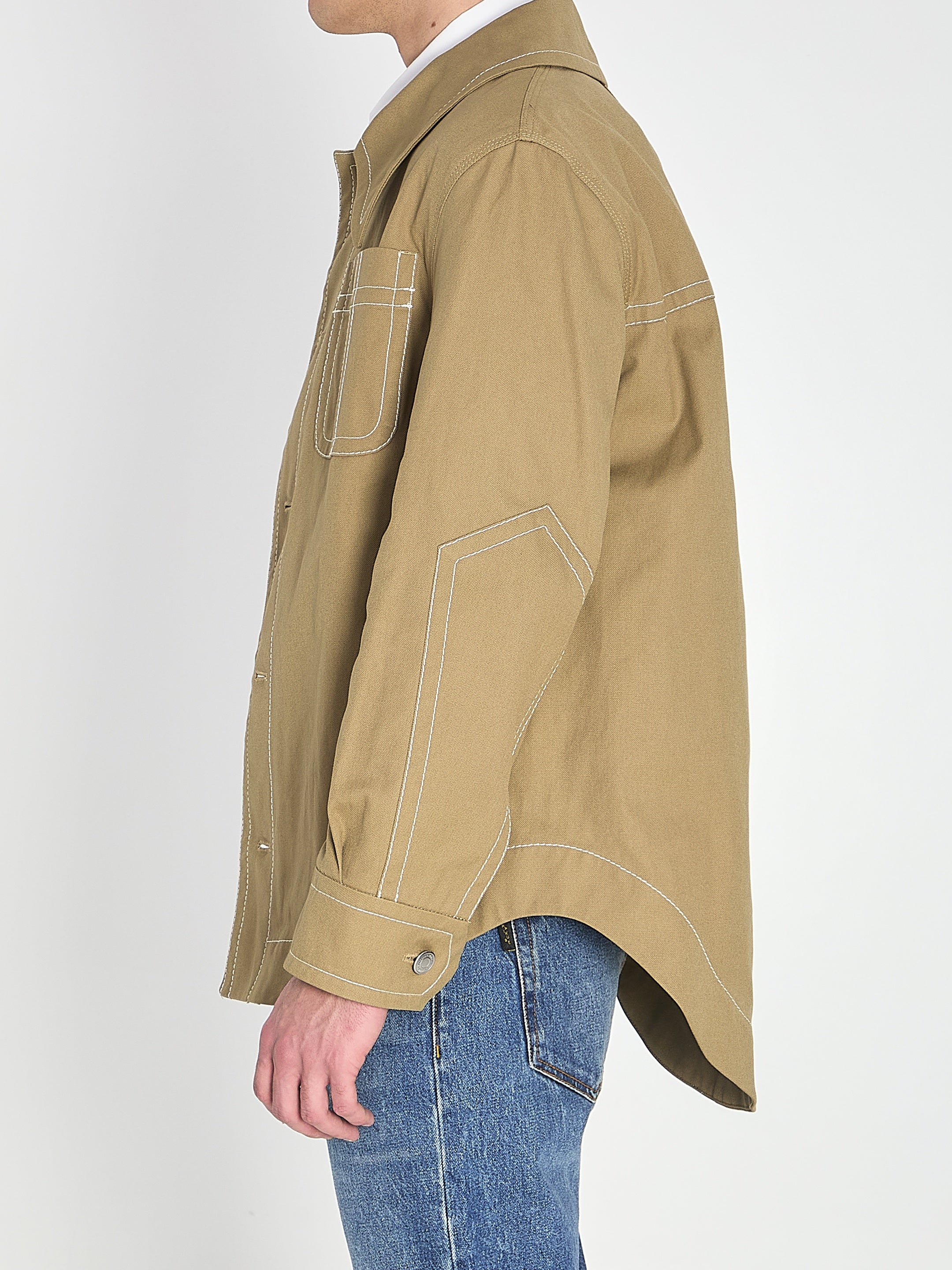 Cotton worker jacket-Ami Paris-Sale
