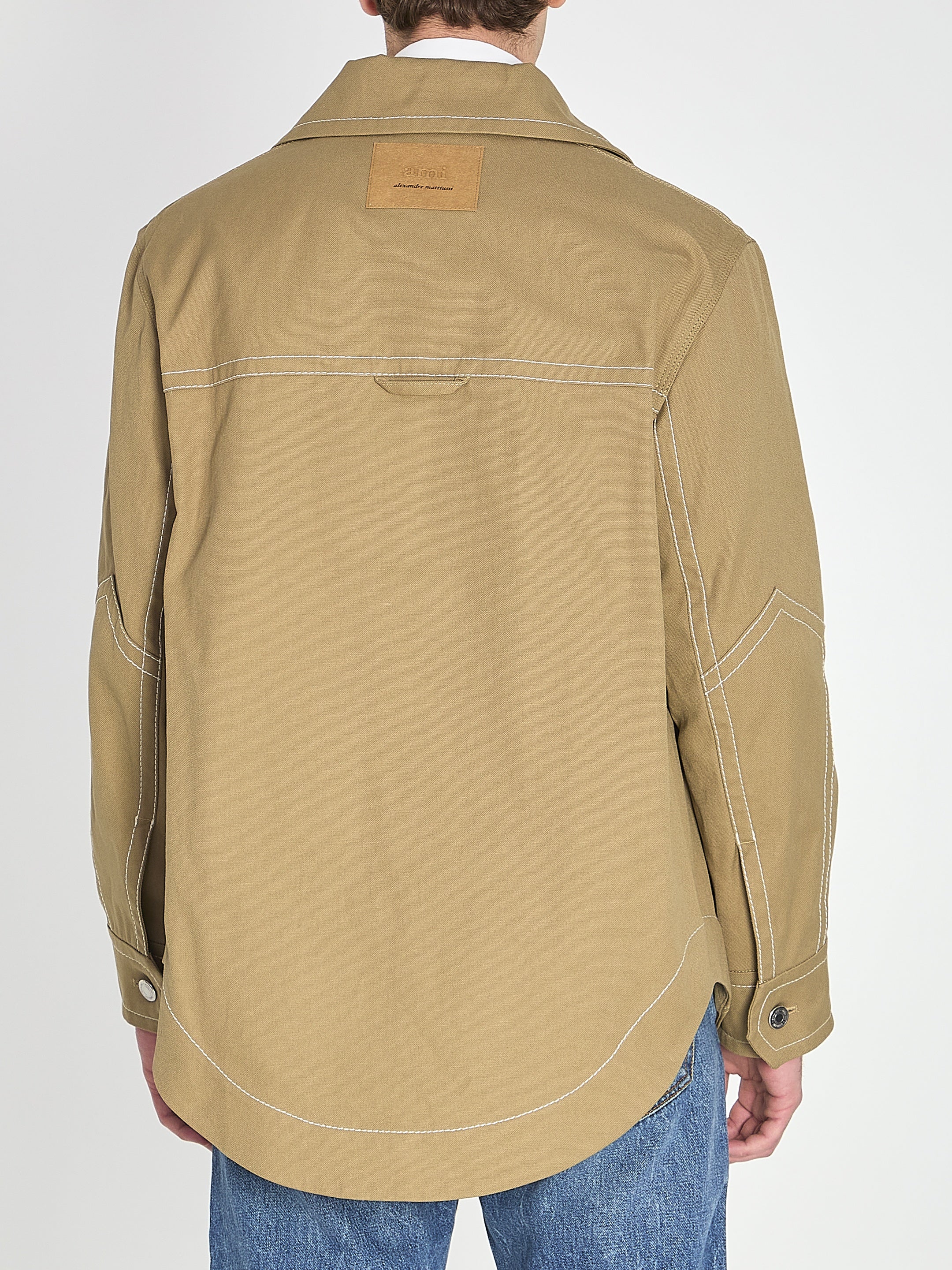 Cotton worker jacket-Ami Paris-Sale