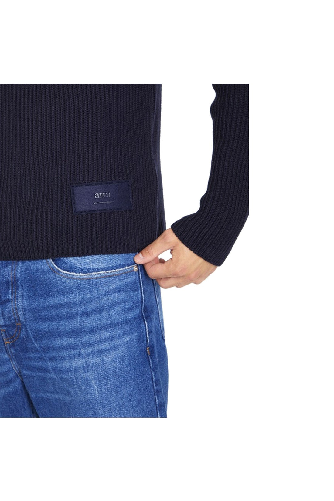 AMI PARIS-OUTLET-SALE-Ami Paris Crewneck Sweater-ARCHIVIST