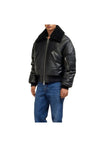 AMI PARIS-OUTLET-SALE-Ami Paris Leather Bomber Jacket-ARCHIVIST