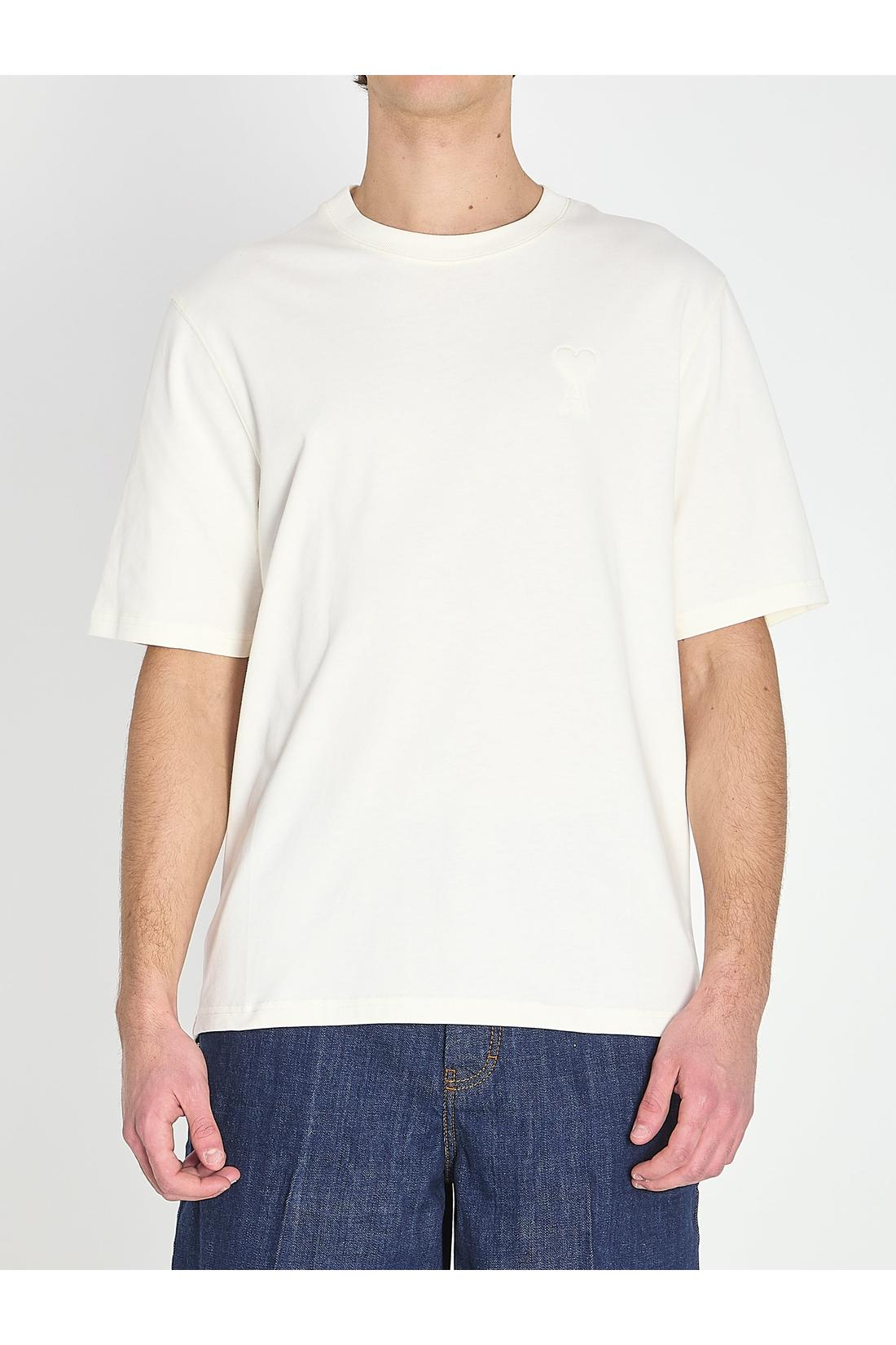 Ami Paris-OUTLET-SALE-Ami de Coeur T-shirt-ARCHIVIST