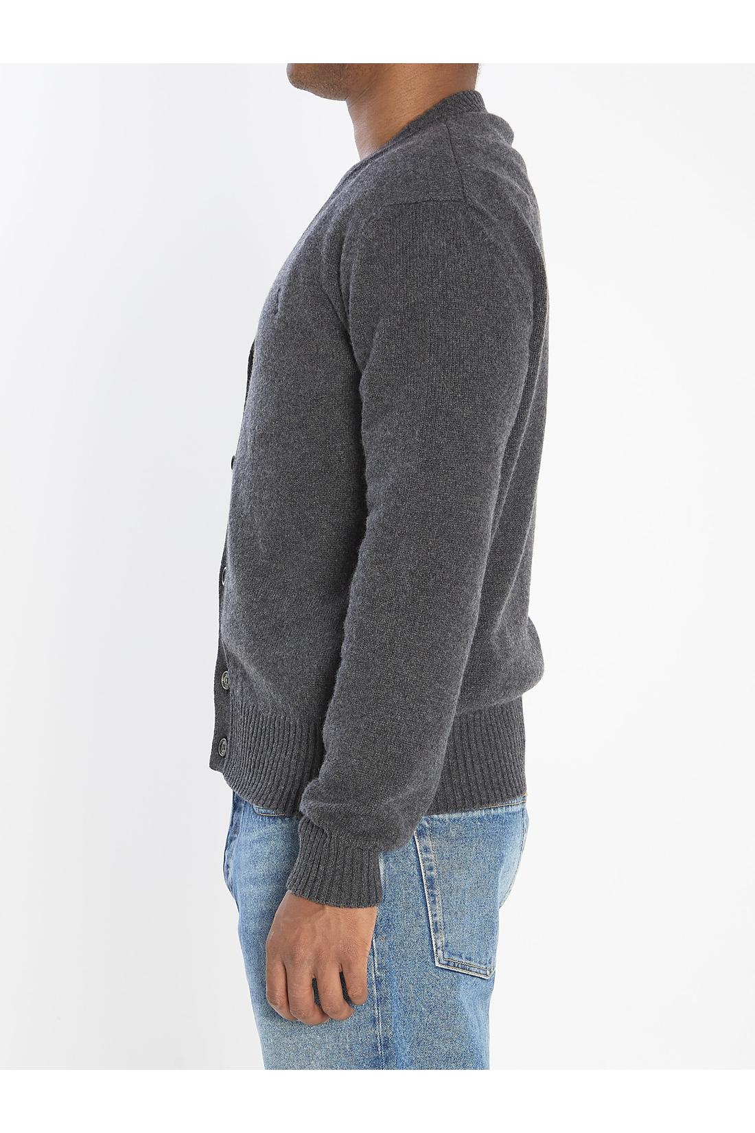 Ami Paris-OUTLET-SALE-Ami de Coeur cardigan-ARCHIVIST