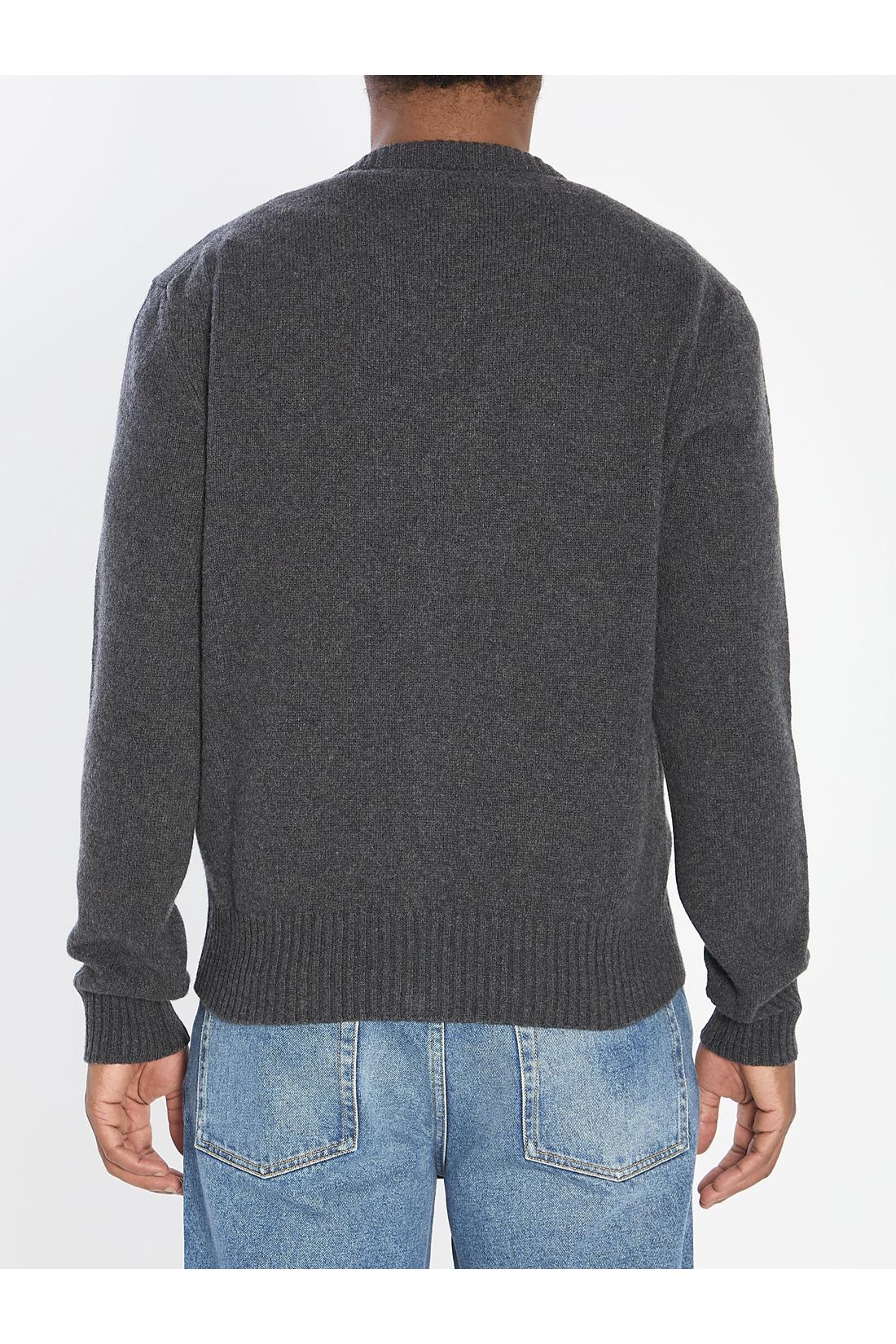 Ami Paris-OUTLET-SALE-Ami de Coeur cardigan-ARCHIVIST