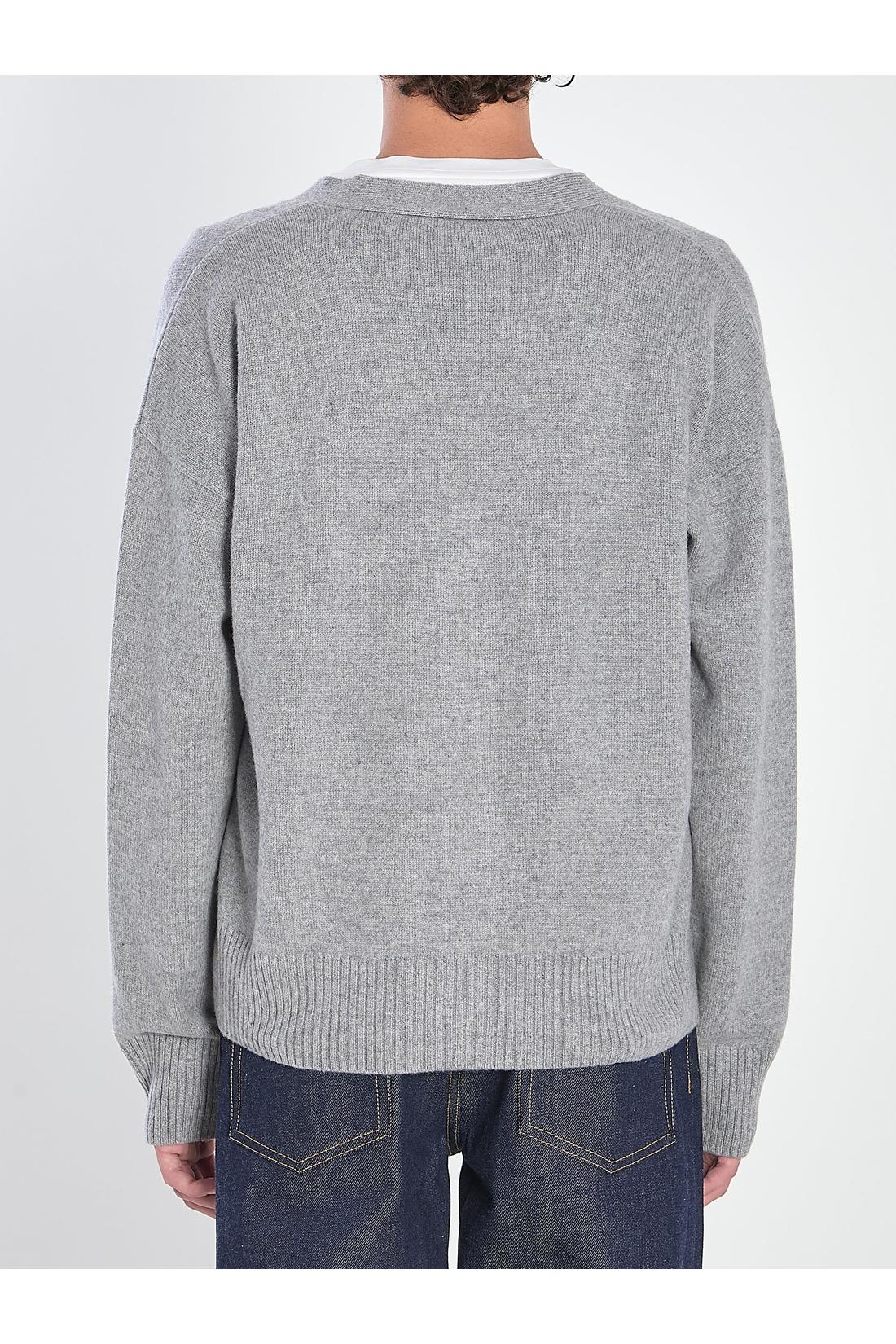 Ami Paris-OUTLET-SALE-Ami de Coeur cardigan-ARCHIVIST