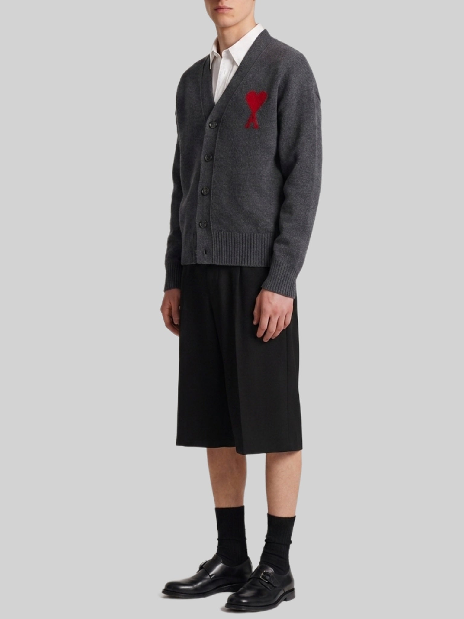 Ami paris-OUTLET-SALE-Ami de Coeur cardigan-ARCHIVIST