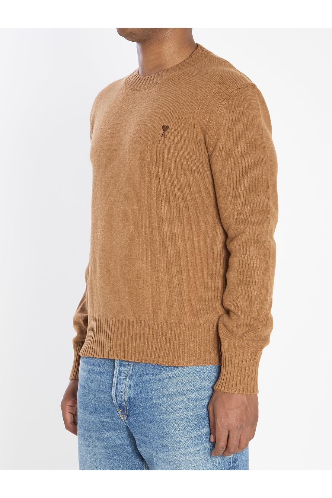 Ami Paris-OUTLET-SALE-Ami de Coeur crew neck sweater-ARCHIVIST
