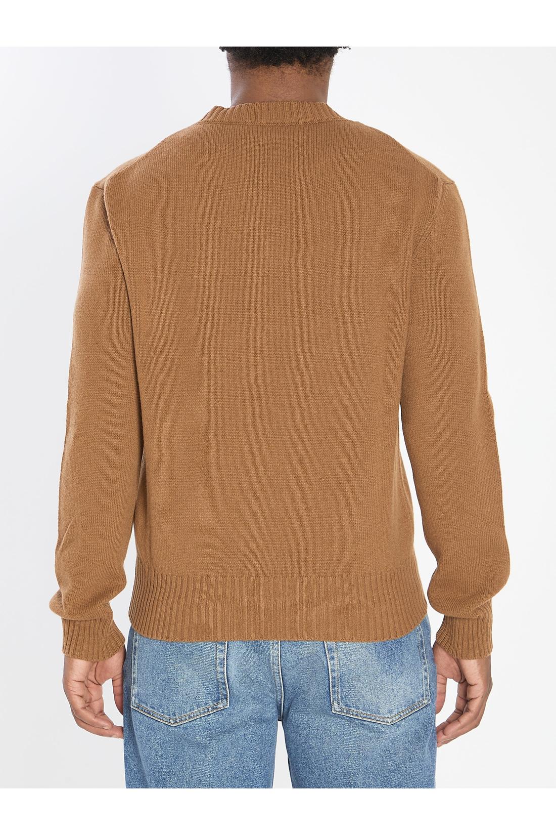 Ami Paris-OUTLET-SALE-Ami de Coeur crew neck sweater-ARCHIVIST