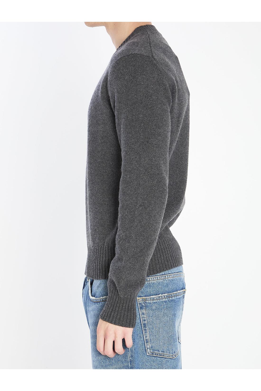 Ami Paris-OUTLET-SALE-Ami de Coeur crewneck sweater-ARCHIVIST