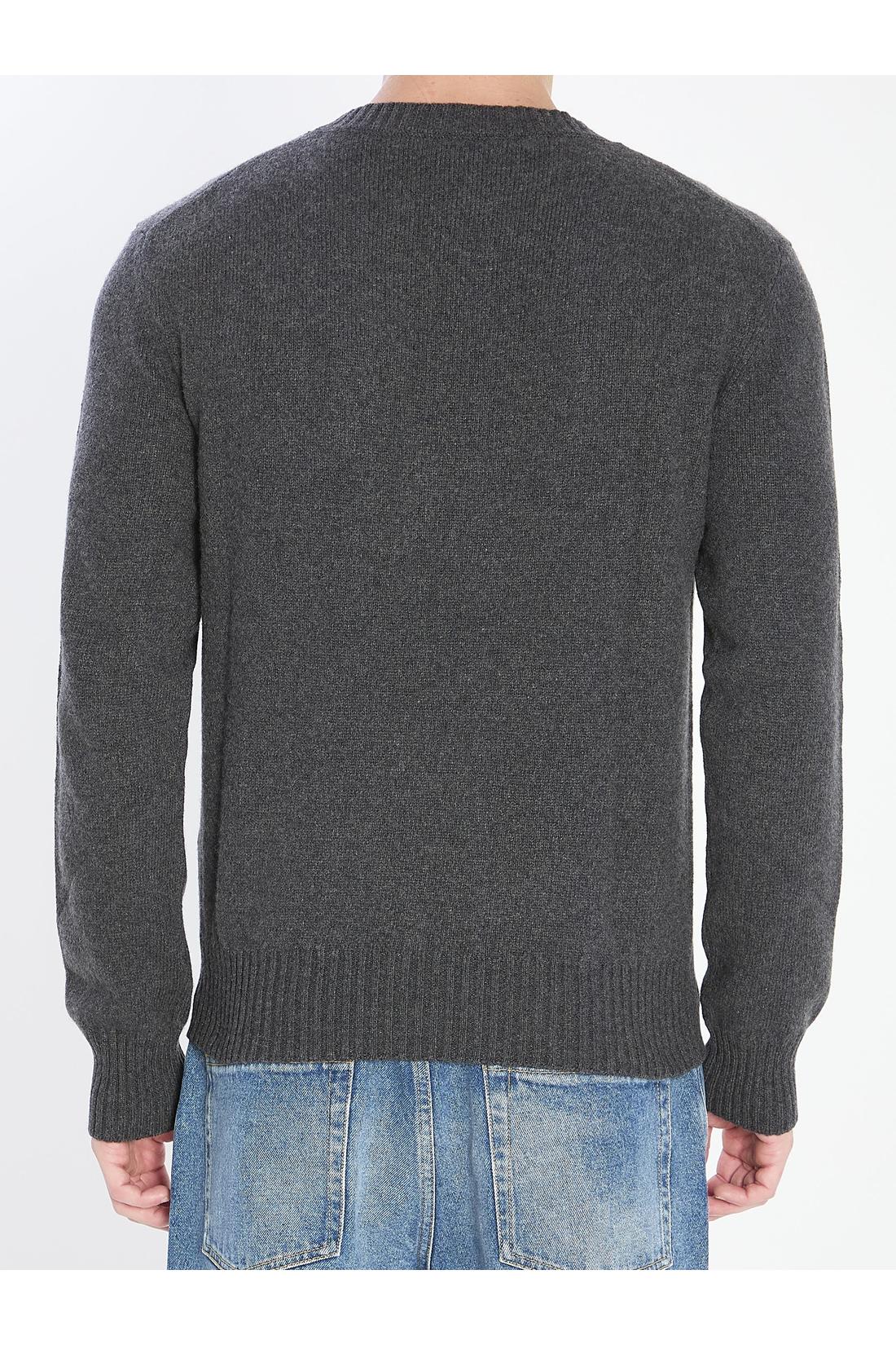 Ami Paris-OUTLET-SALE-Ami de Coeur crewneck sweater-ARCHIVIST