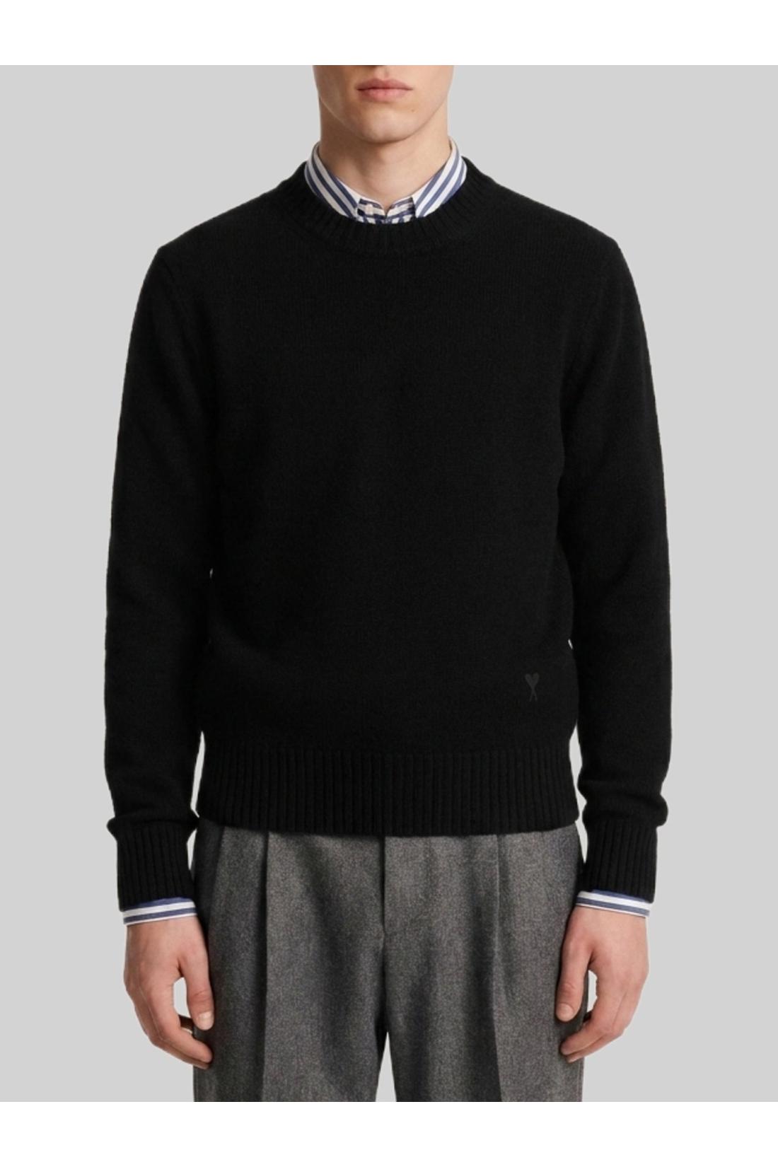 Ami Paris-OUTLET-SALE-Ami de Coeur crewneck sweater-ARCHIVIST