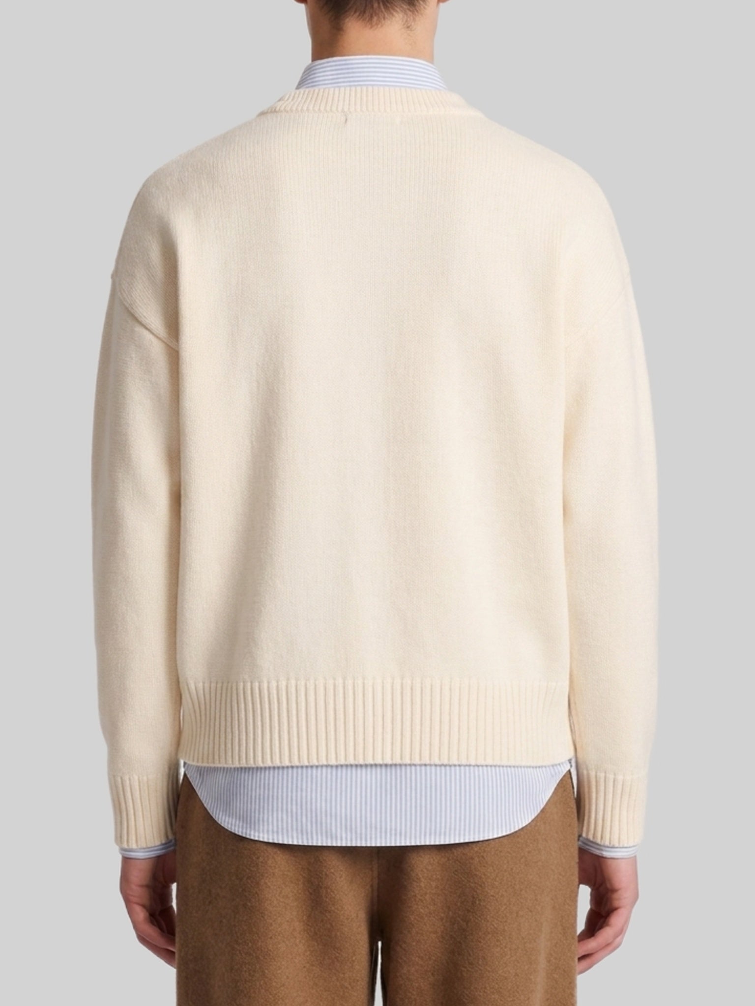 Ami paris-OUTLET-SALE-Ami de Coeur crewneck sweater-ARCHIVIST