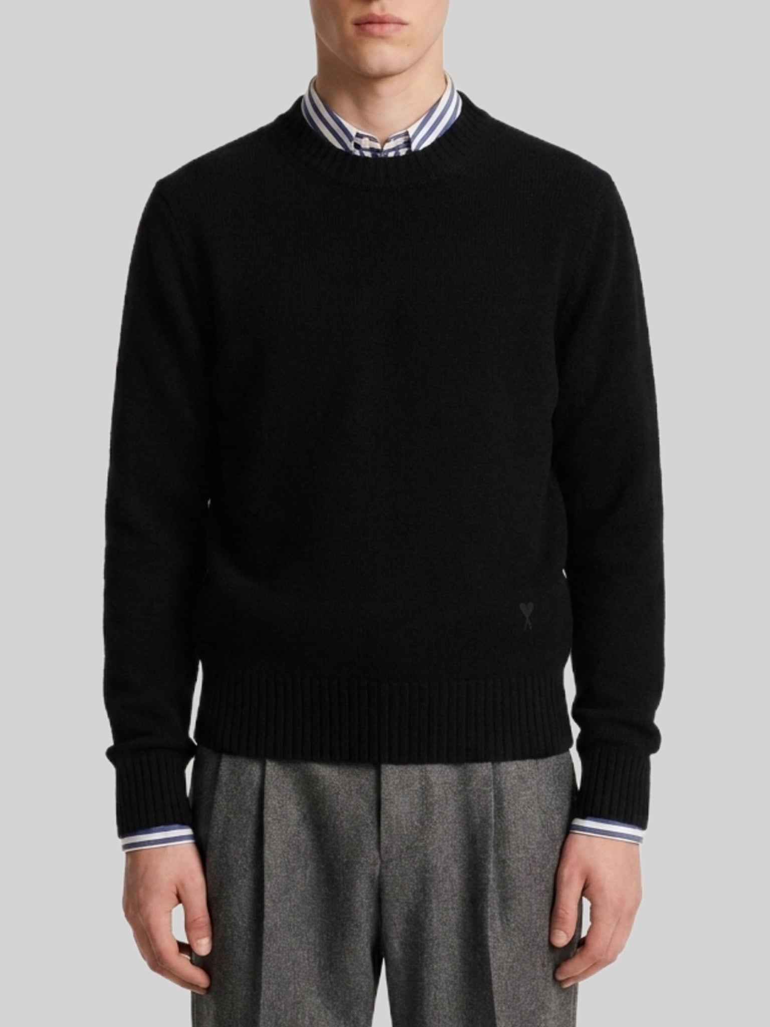 Ami paris-OUTLET-SALE-Ami de Coeur crewneck sweater-ARCHIVIST