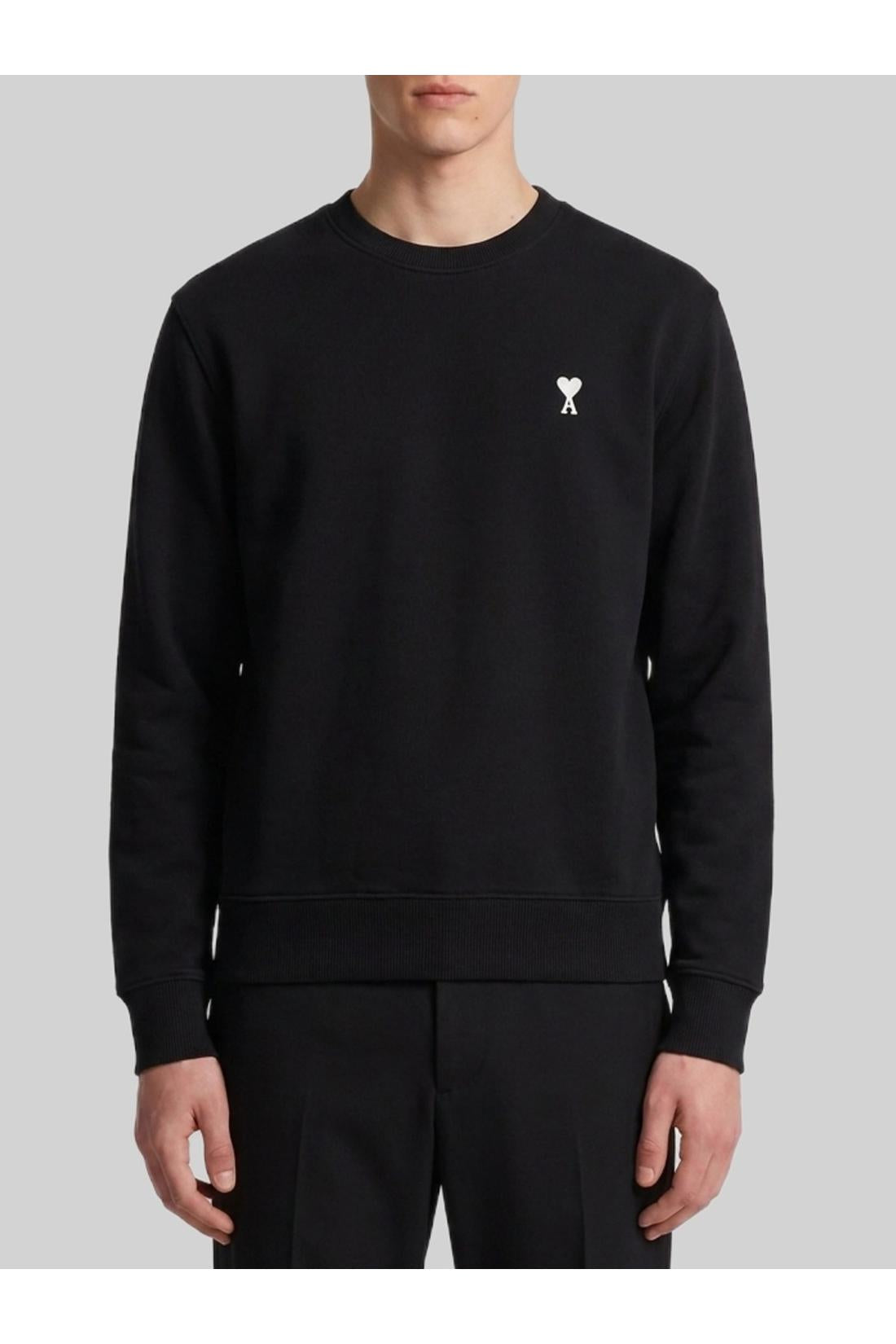 Ami Paris-OUTLET-SALE-Ami de Coeur crewneck sweatshirt-ARCHIVIST