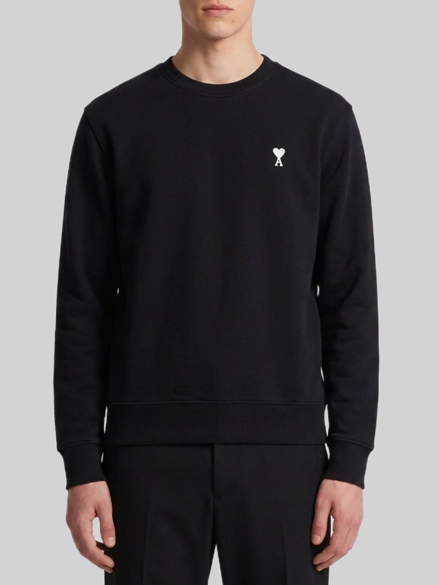 Ami paris-OUTLET-SALE-Ami de Coeur crewneck sweatshirt-ARCHIVIST