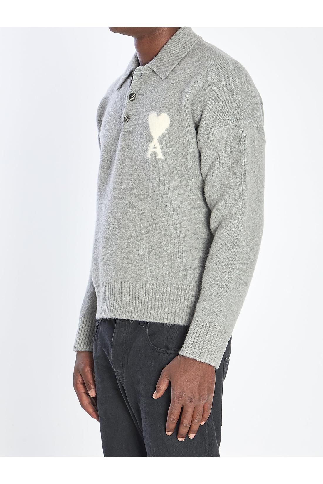 Ami Paris-OUTLET-SALE-Ami de Coeur polo-ARCHIVIST